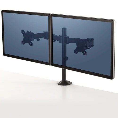 Fellowes Reflex (8502601) stoni nosač za 2 monitora do 27" do 8kg crni
