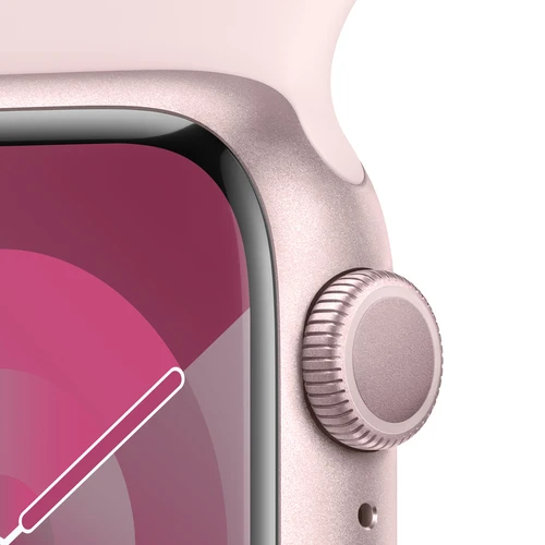 Apple Watch S9 GPS (MR933SE/A) 41mm S/M Pink with Light Pink Sport Band pametni sat
