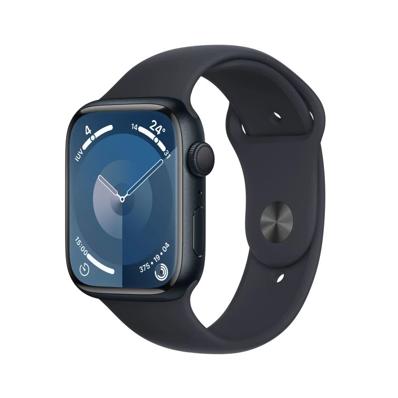 Apple Watch S9 GPS (MR993SE/A) 45mm S/M Midnight with Midnight Sport Band pametni sat