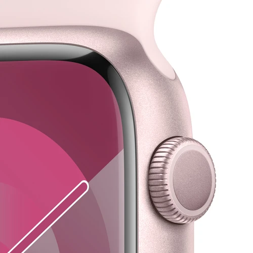 Apple Watch S9 GPS (MR9G3SE/A) 45mm S/M Pink with Light Pink Sport Band pametni sat