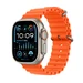 Apple Watch Ultra 2 Cellular (MREH3SE/A) 49mm Titanium Case with Orange Ocean Band pametni sat