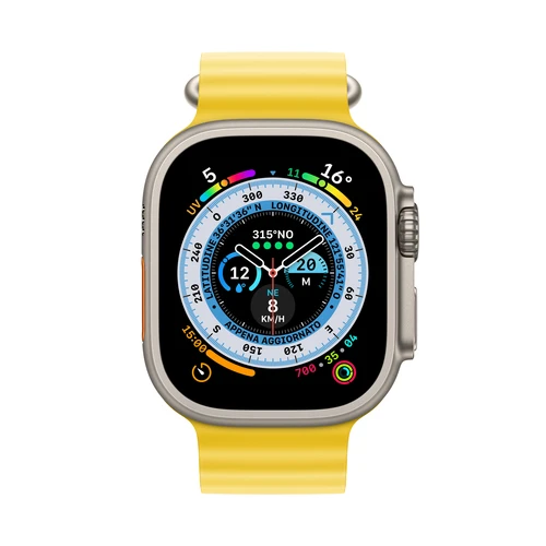 Apple Watch Ultra (MNHG3SE/A) 49mm Ocean Band žuti pametni sat
