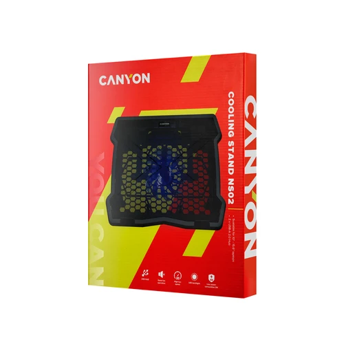 Canyon NS02 laptop postolje za hladjenje do 16.6" 
