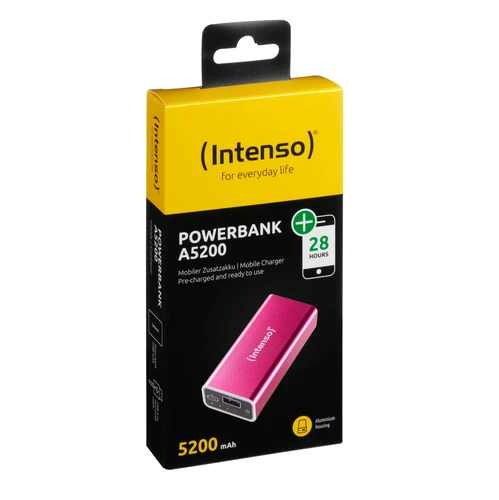 Intenso A5200 pink power bank 5200mAh