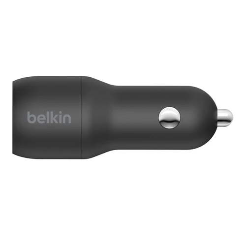 Belkin CCB001BTBK crni auto punjač 2xUSB-A