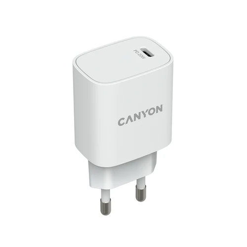 Canyon CNE-CHA20W02 beli kućni punjač (adapter) za mobilni telefon