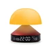 Lexon MINA SUNRISE LR153DR lampa+digitalni stoni sat sa builnikom crvena