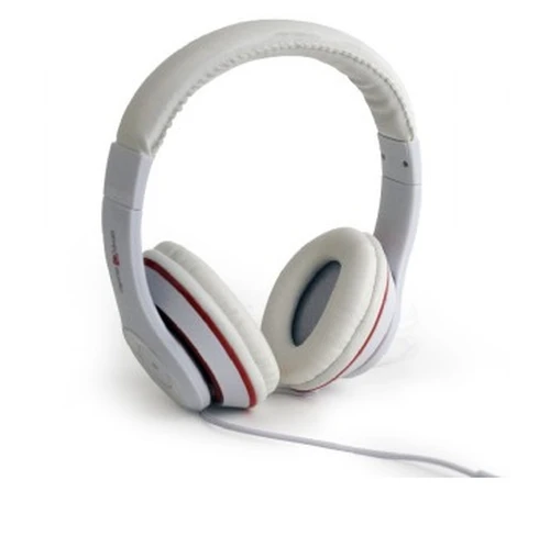 Gembird (MHS-LAX-W) slušalice sa mikrofonom bele