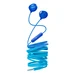 Philips SHE2305BL/00 slušalice plave