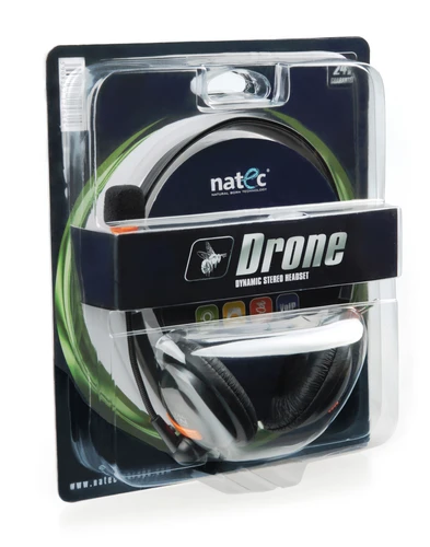 Natec Drone (NSL-0294) crne slušalice