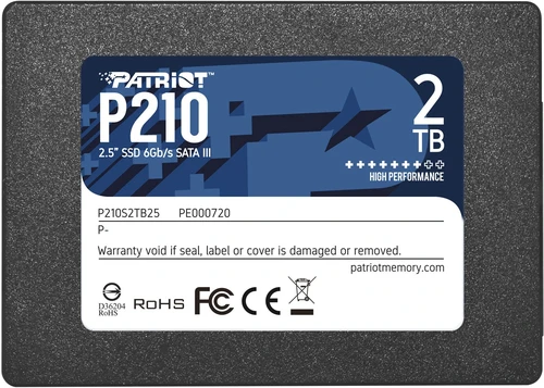 Patriot 2TB 2.5" SATA III P210 (P210S2TB25) SSD disk