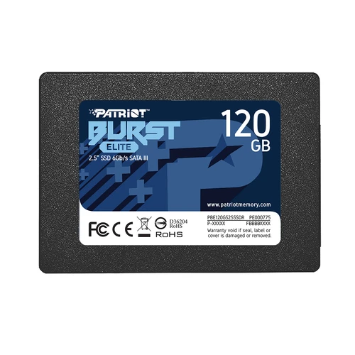 Patriot Burst 120GB 2.5" SATA III (PBE120GS25SSDR) SSD disk