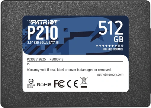 Patriot P210 512GB 2.5" SATAIII (P210S512G25) SSD disk