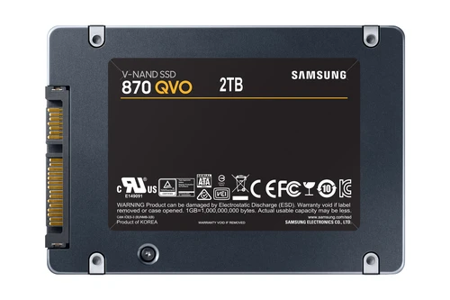 Samsung 2TB 2.5" SATA III 870 QVO Series (MZ-77Q2T0BW) SSD disk