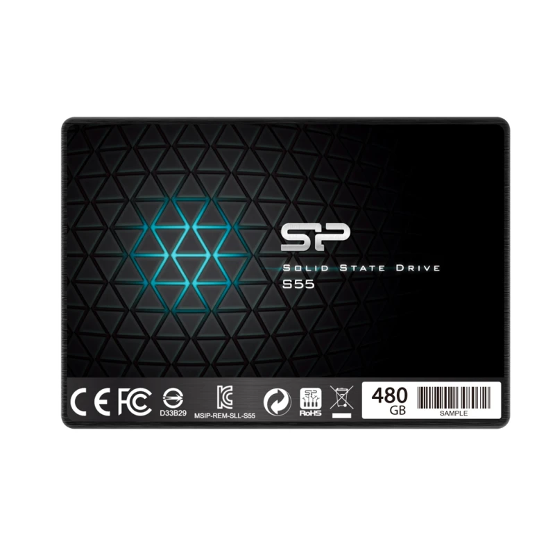 Silicon Power Slim S55 (SP480GBSS3S55S25) SSD disk 480GB 2.5" SATA III 