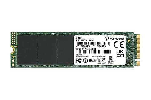Transcend 250GB M.2 TS256GMTE115S SSD disk PCI Express 3.0