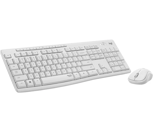 Logitech MK295 Silent beli bežični komplet tastatura+optički miš