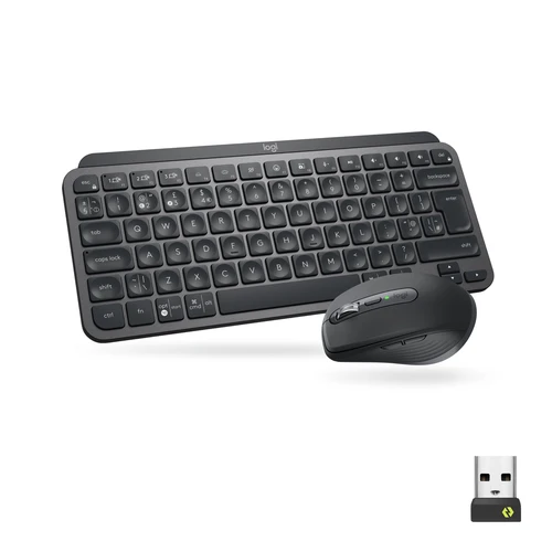 Logitech MX Keys Mini Combo (920-011061) bežični komplet tastatura+miš 4000dpi grafit