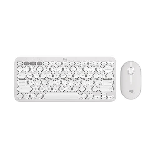 Logitech Pebble2 Wireless Combo US bežični komplet tastatura+miš bela