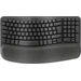 Logitech Wave Bluetooth ergonomic keyboard (920-012304) US tastatura siva