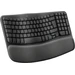 Logitech Wave Keys bežična tastatura US crna