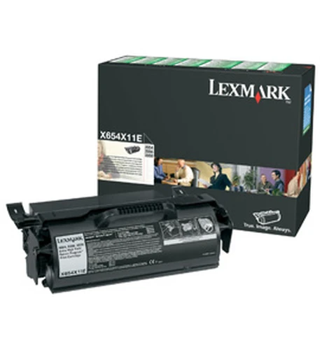 Lexmark X654X11E crni toner 36000 strana