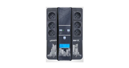 Infosec Zen-X 800 FR/SCHUKO UPS uređaj 800VA/480W line interactive