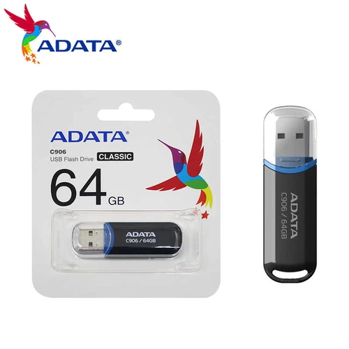 Adata 64GB C906 (AC906-64G-RBK) USB flash memorija crna