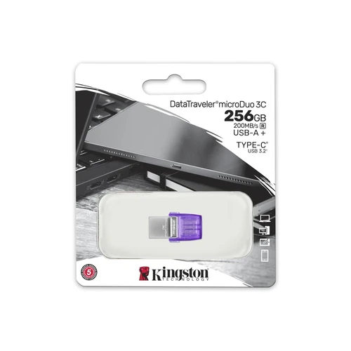 Kingston 256GB DataTraveler MicroDuo (DTDUO3CG3/256GB) USB flash memorija