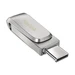 SanDisk 32GB Dual Drive Ultra Luxe (SDDDC4-032G-G46) USB flash memorija sivi