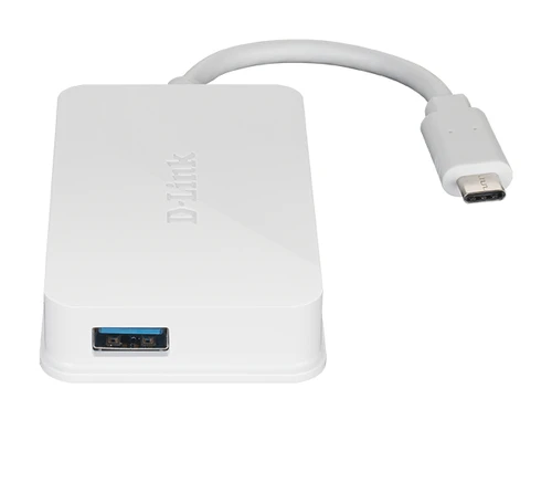D-Link DUB-H410 USB hub 4-portni 3.0 beli