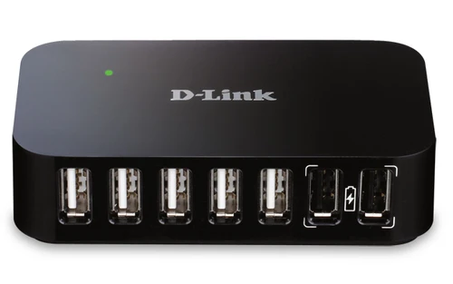 D-Link DUB-H7 USB hub 7-portni 2.0 crni