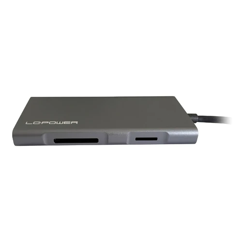 LC-Power LC-HUB-C-MULTI-5 USB multiport 5u1 USB Type-C Hub crni