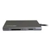 LC-Power LC-HUB-C-MULTI-5 USB multiport 5u1 USB Type-C Hub crni