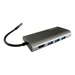 LC-Power LC-HUB-C-MULTI-5 USB multiport 5u1 USB Type-C Hub crni