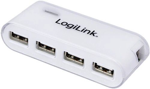 LogiLink (UA0086) USB hub 4-portni 2.0 beli