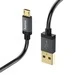 Hama (135700) kabl za punjač USB A (muški) na micro USB (muški) 1.5m crni