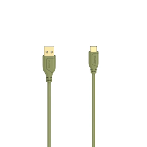 Hama (200637) kabl za punjač USB-A (muški) na USB-C (muški) 0.75m zeleni