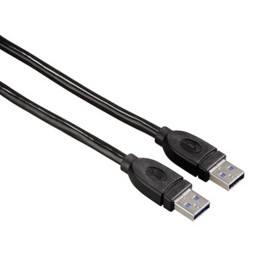 Hama (54500) kabl USB A (muški) na USB A (muški) 1.8m crni