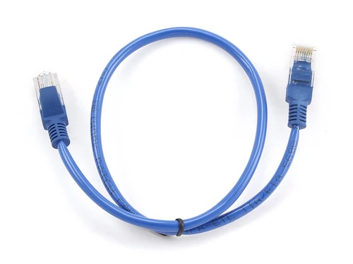 Gembird PP12-0.5M/B Cat5e mrežni kabl 0.5m plavi