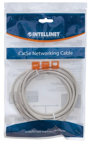 Intellinet  mrežni kabl Cat6  UTP 1.5m sivi