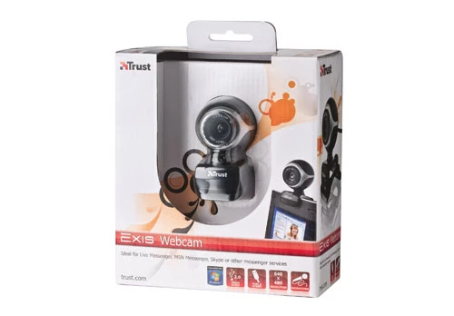 Trust Exis (17003) web kamera crno-srebrna