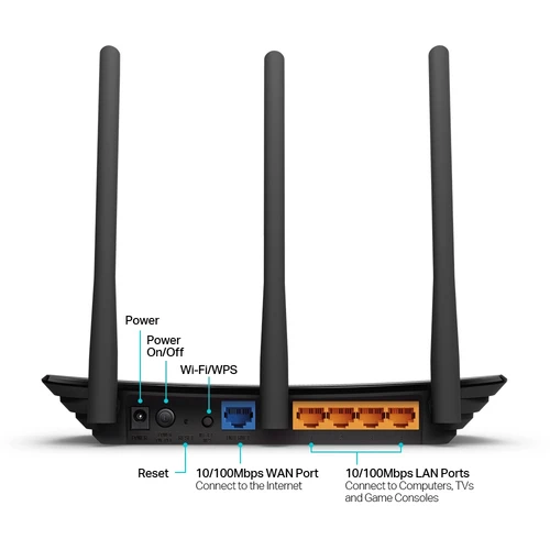 TP-Link TL-WR940N Wireless Ruter 300Mbps