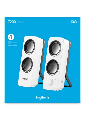 Logitech Z200 (980-000811) 2.0 Zvucnici Beli